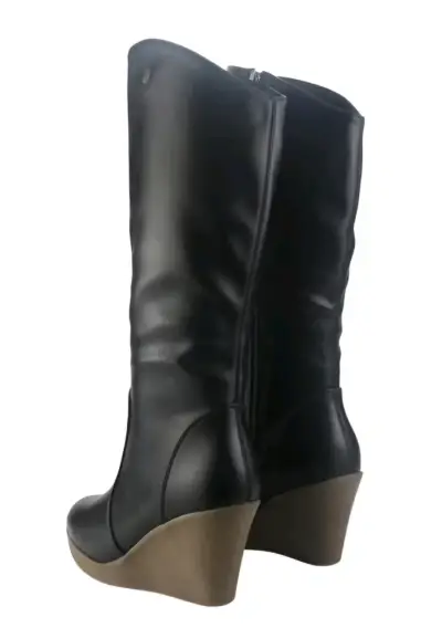 Botas nuevas, negras, con plataforma - miniatura 5