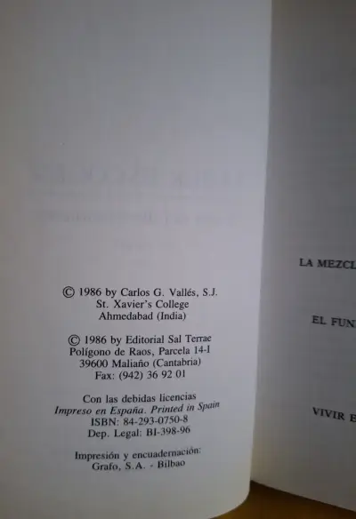 Libro 'Saber Escoger' de Carlos G. Vallés - miniatura 3