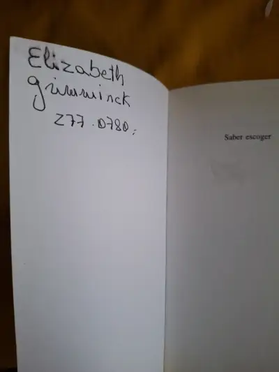 Libro 'Saber Escoger' de Carlos G. Vallés - miniatura 4