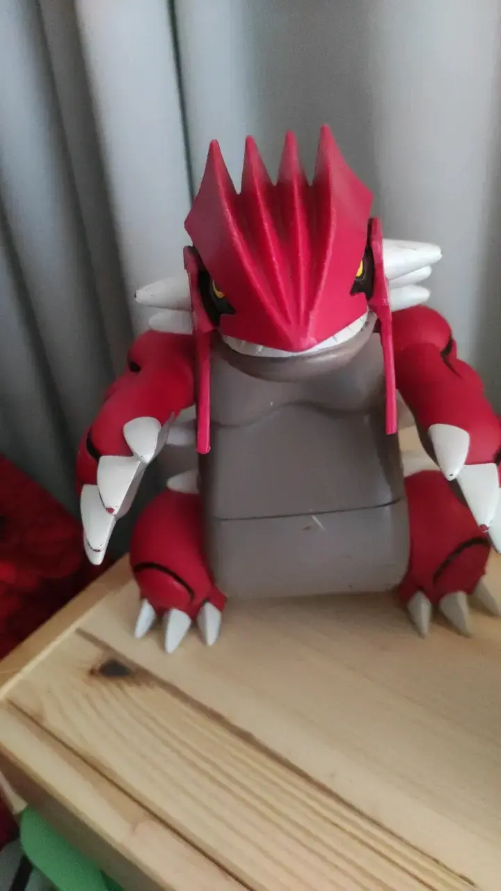 Figura de acción Groudon Pokémon