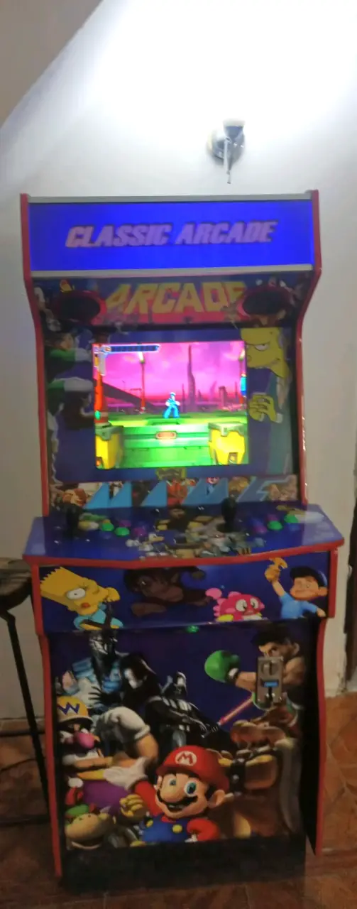 Máquina Arcade Clásica con Juegos Retro 6.800 - 2