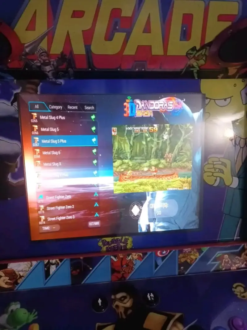 Máquina Arcade Clásica con Juegos Retro 6.800 - 6