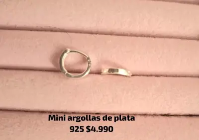Anillos y argollas de plata 925 con circones - miniatura 2