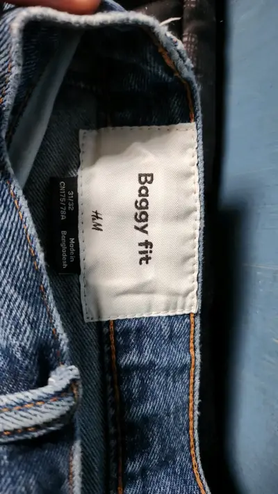 Jeans Baggy Fit H&M para Hombre 31/32 - miniatura 3