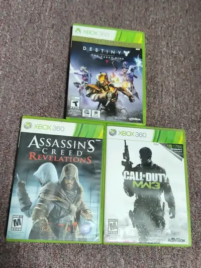 Lote de juegos Xbox 360: Destiny, Assassin's Creed y Call of Duty - miniatura 1
