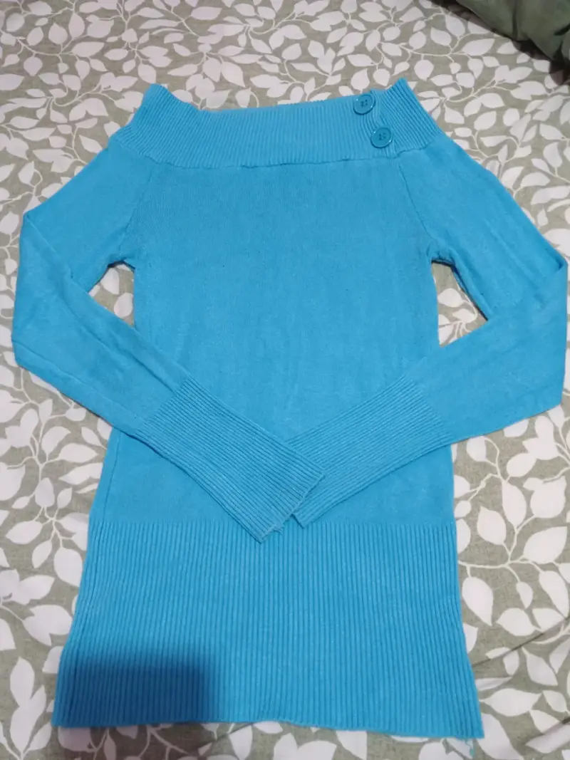 Polera tipo suéter calipso - 1