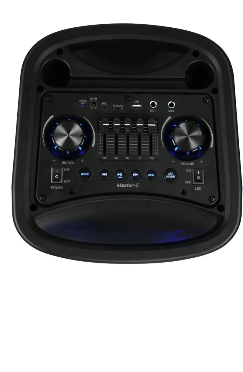 Parlante Bluetooth Master-G con Luces LED - 4