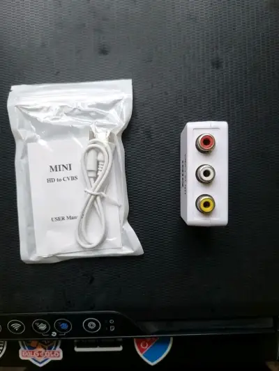 Convertidor HDMI a AV Mini con Escalador 1080P - miniatura 2
