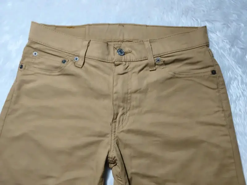 Jeans Levi's 511 Slim Fit Beige originales - 2