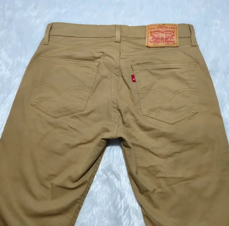 Jeans Levi's 511 Slim Fit Beige originales - 4