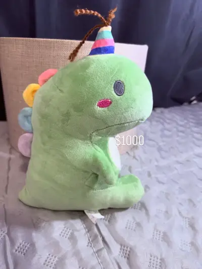 Peluche oso blanco con lazo colorido - miniatura 5