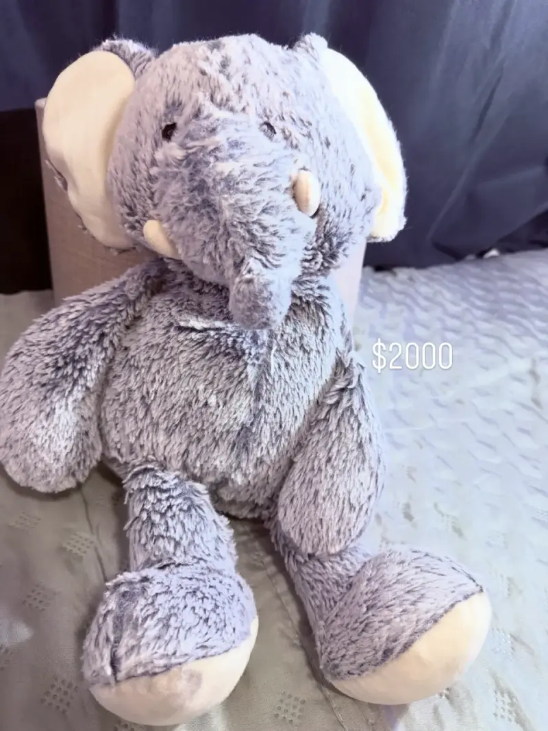 Peluche de pato blanco suave - 4