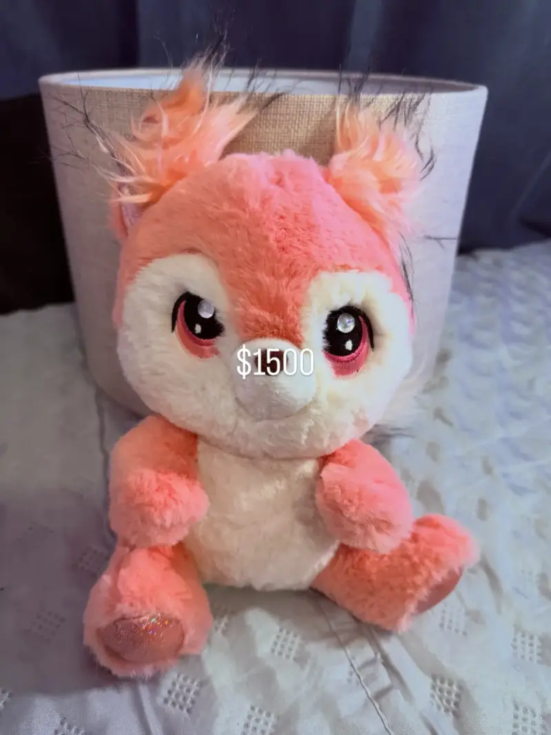 Peluche de pato blanco suave - 5