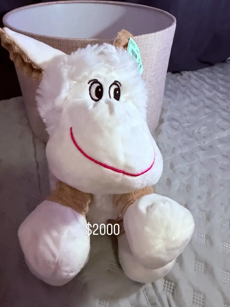 Peluche Unicornio Morado Grande - 3