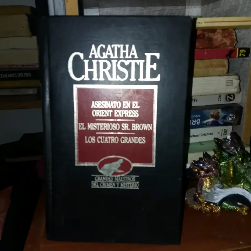 Libro Agatha Christie: Asesinato en el Orient Express y más