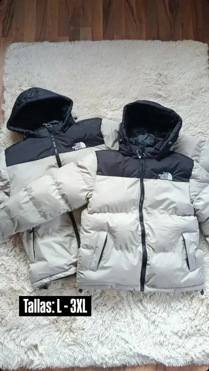 Chaqueta de invierno The North Face bicolor