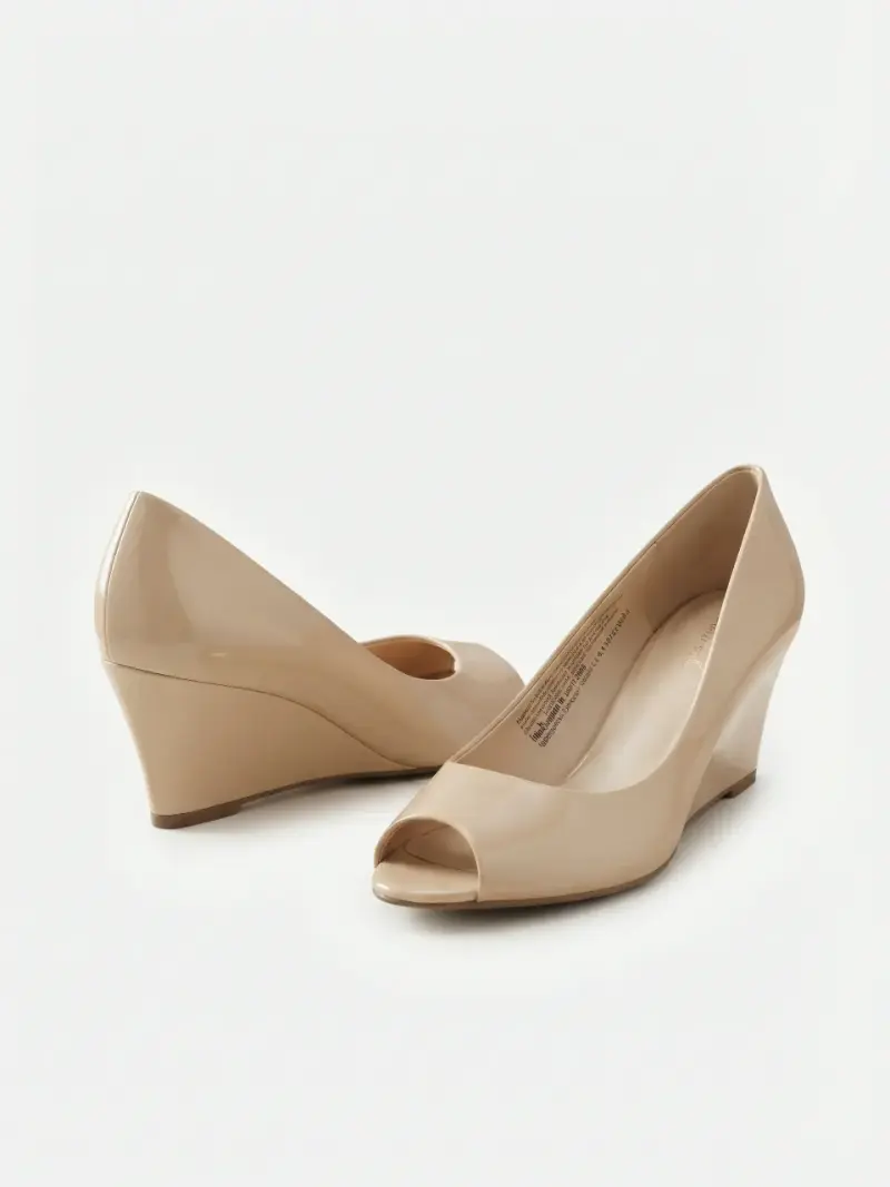 Zapatos Taco Nude 40