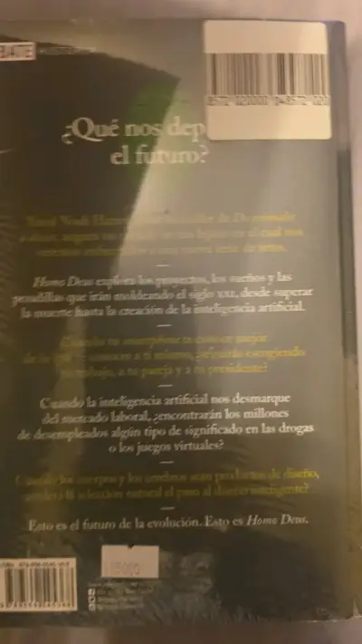 Libro Homo Deus de Yuval Noah Harari - miniatura 2