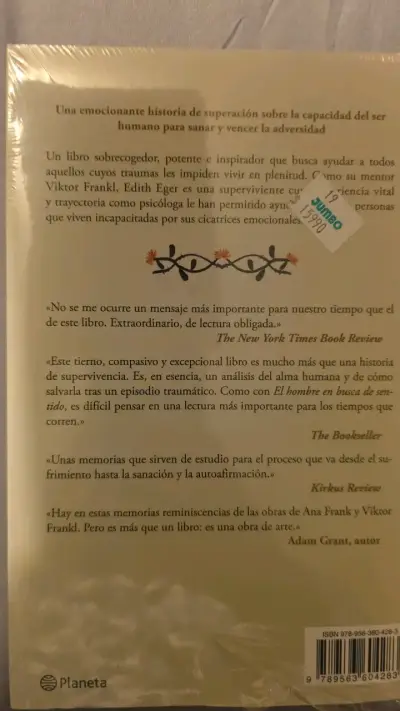 Libro 'La Bailarina de Auschwitz' de Edith Eger - miniatura 2