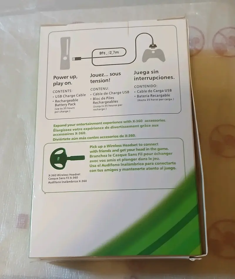 Kit de Carga y Juega xbox360 - 2
