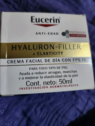 Crema Facial Eucerin Hyaluron-Filler Elasticity FPS 15 - miniatura 1