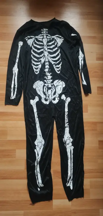 Disfraz de esqueleto para adulto Talla M - miniatura 2