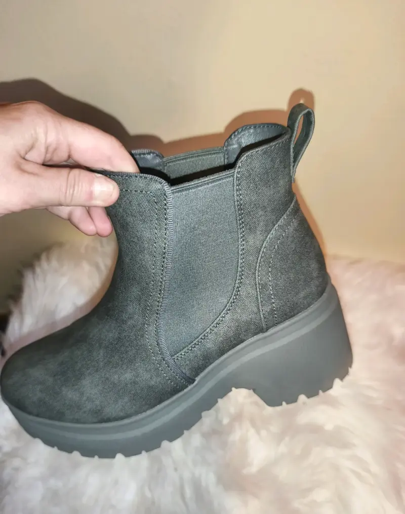 Botas grises BOBS Skechers talla 38 - 5