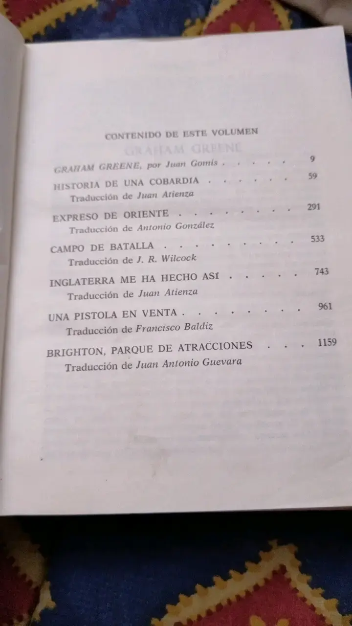 Libro Obras Selectas de Graham Greene - 3