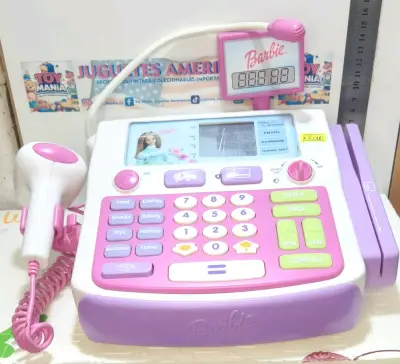Caja registradora de Barbie. - miniatura 1