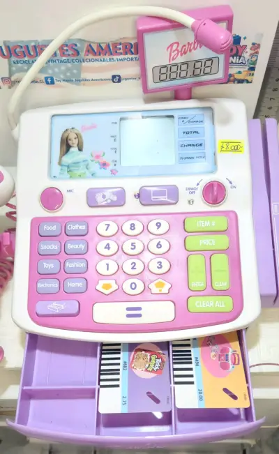 Caja registradora de Barbie. - miniatura 2