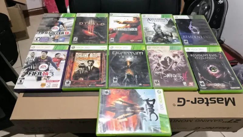 Lote de videojuegos Xbox 360 variados