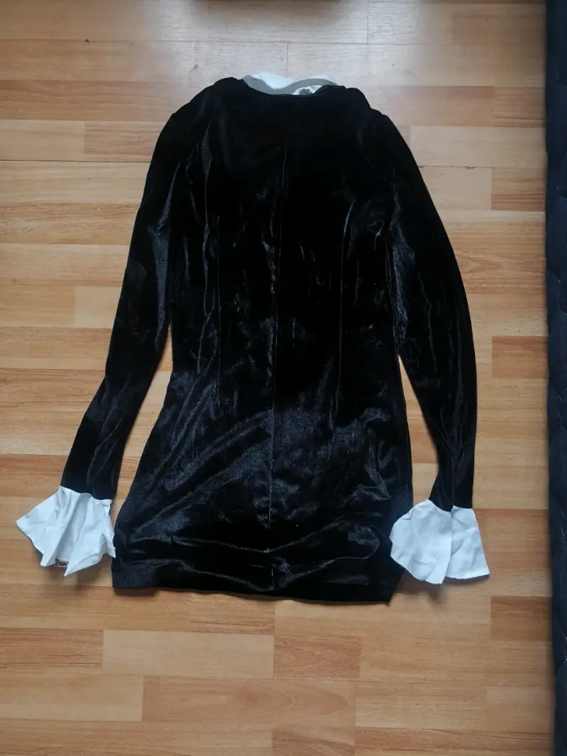 🖤 ¡DISFRAZ / VESTIDO DE MERLINA (WEDNESDAY ADDAMS) - 3