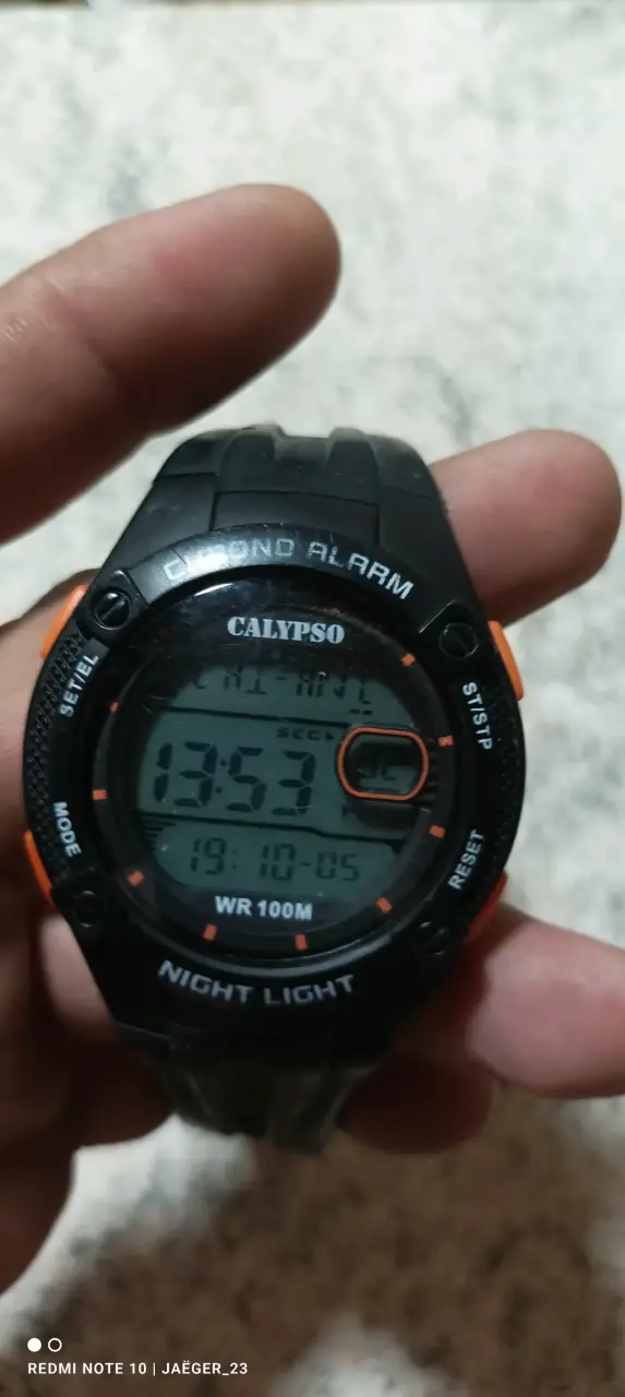Reloj digital Calypso resistente al agua - 3