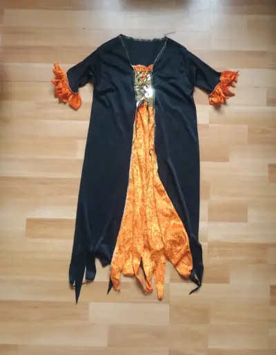 Disfraz de bruja para niña talla 6 - miniatura 2