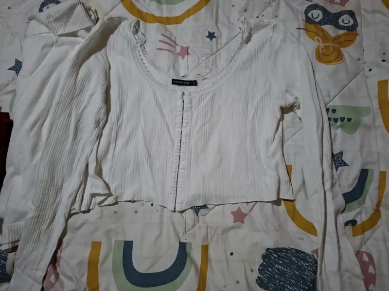Lote de 7 poleras manga larga mujer - 5