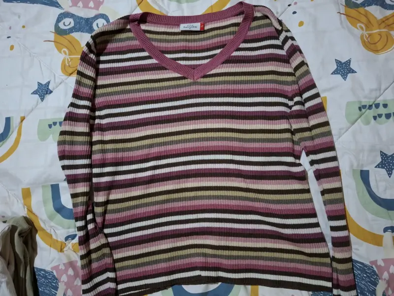 Lote de 7 poleras manga larga mujer - 6
