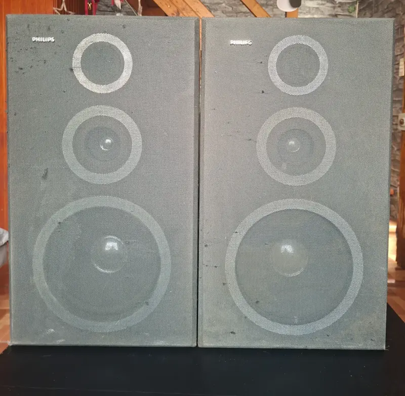 Parlantes Philips vintage en buen estado