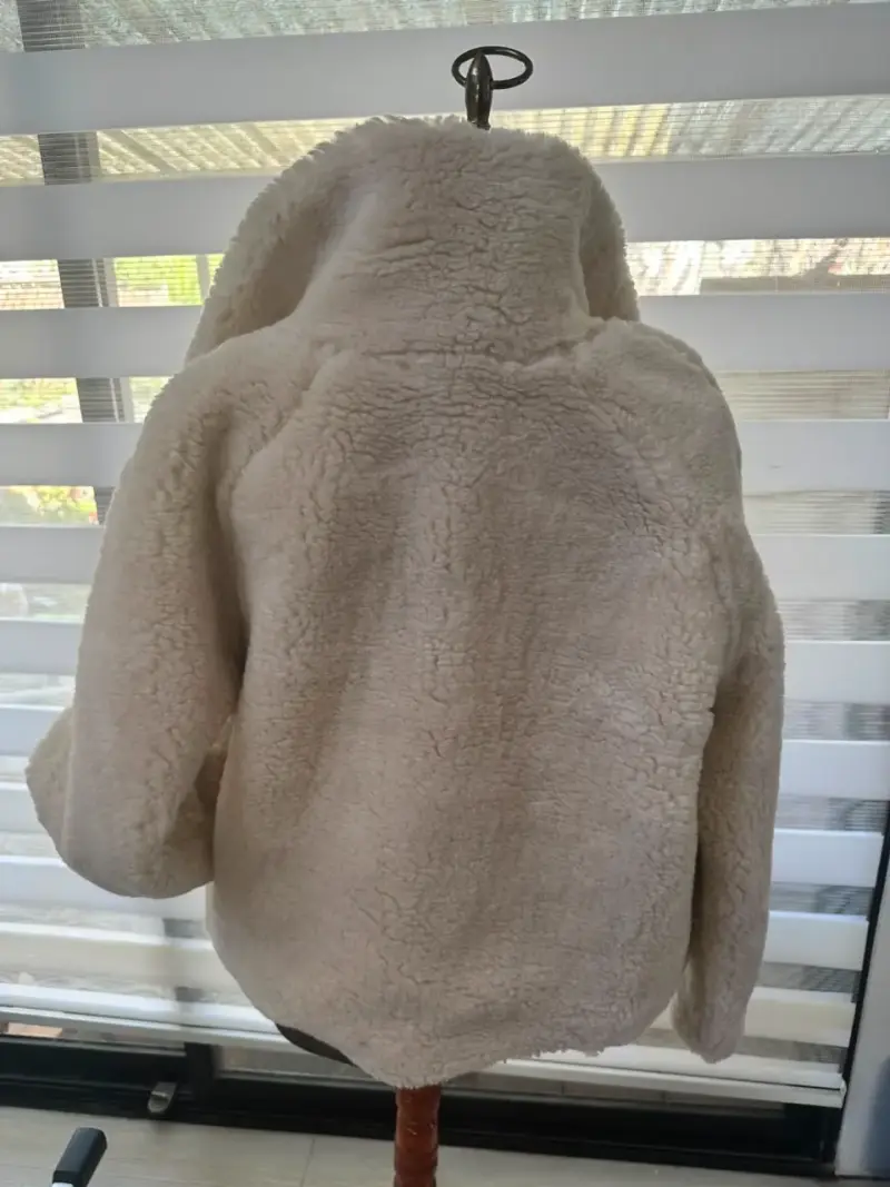 Chaqueta chiporro peludito NUEVA TALLA S MARCA HYM - 2