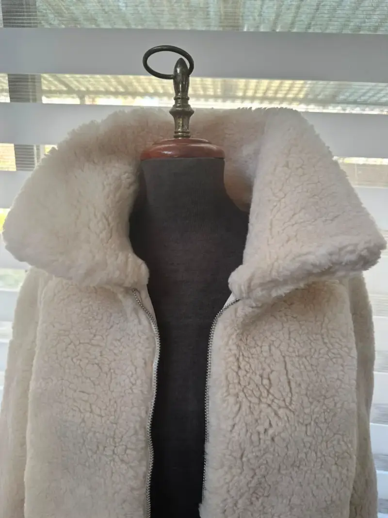 Chaqueta chiporro peludito NUEVA TALLA S MARCA HYM - 3