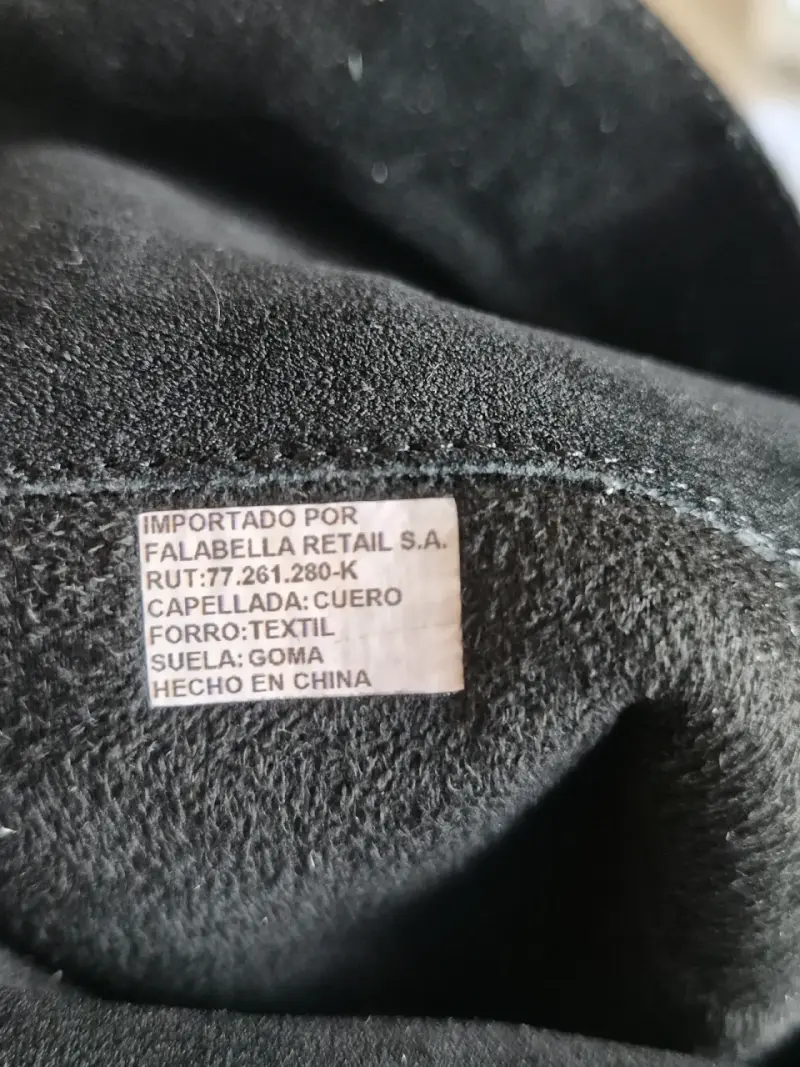 Botas de cuero negras con tacón alto - 5