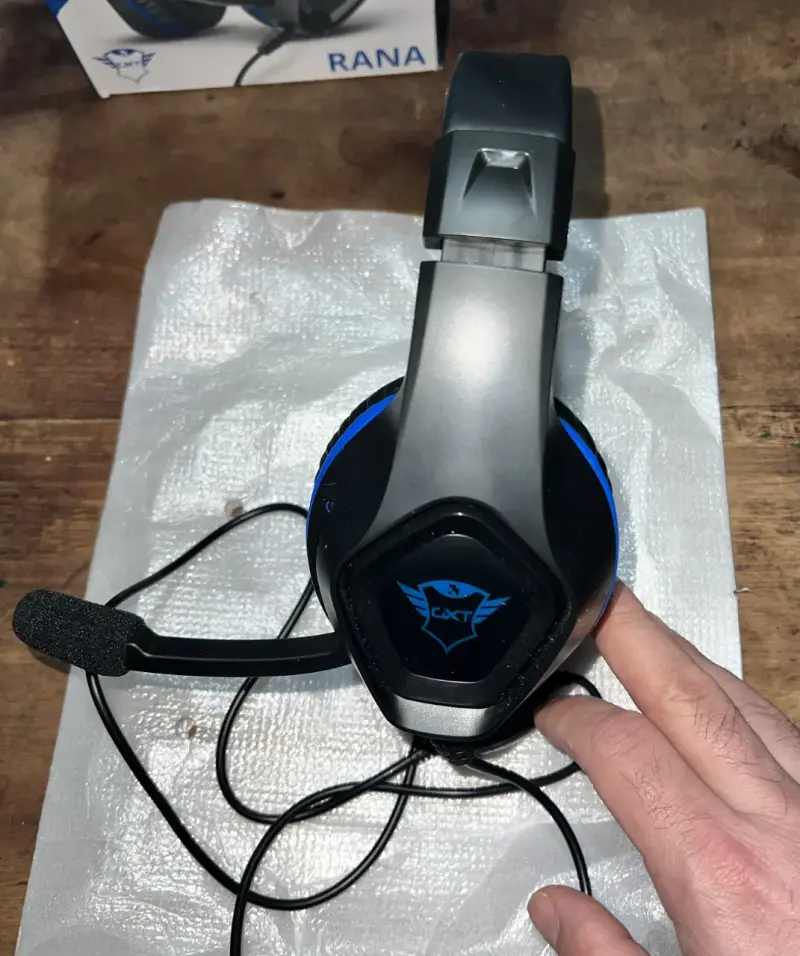 Audífonos Gamer Trust GXT 404B Rana: PS5, PC, Swit - 2