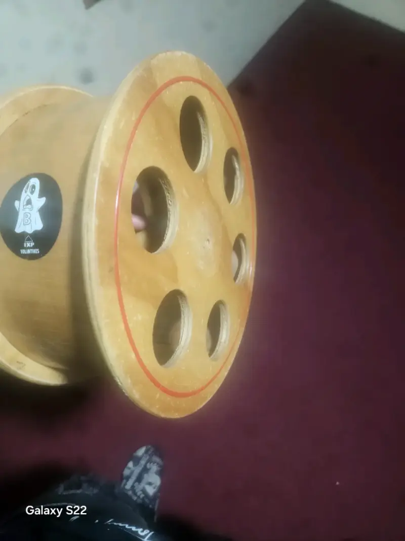 Carrete de madera de 8 pulgadas creo nose - 6