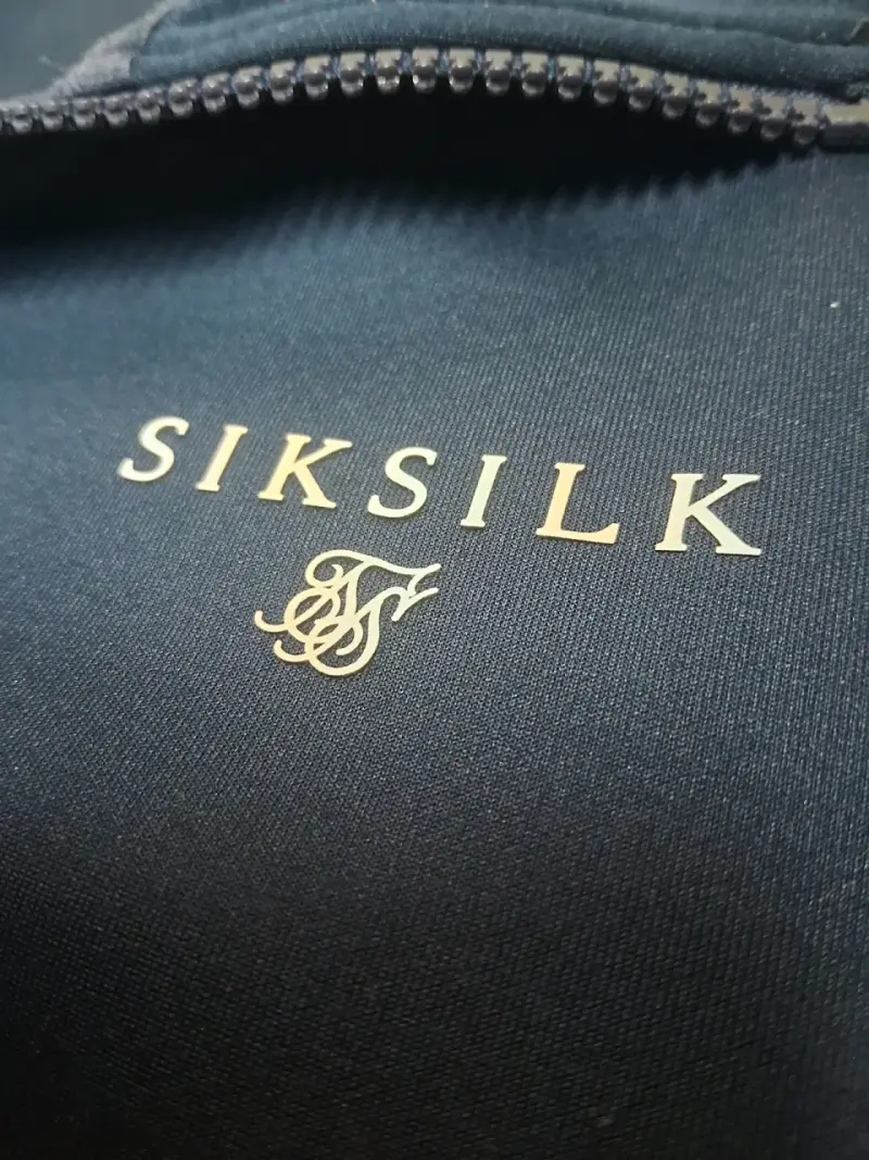 Chaqueta deportiva negra SikSilk para hombre - 5