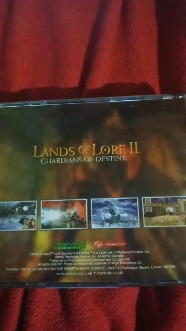 Juego PC Lands of Lore II (no testeado) - 2