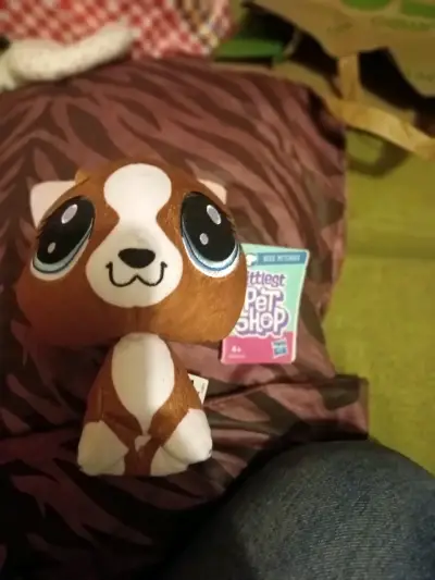Peluche Littlest Pet Shop Roxy McTerrier - miniatura 1