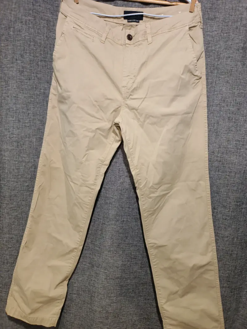 Pantalones beige American Eagle Ne(x)t Level Flex