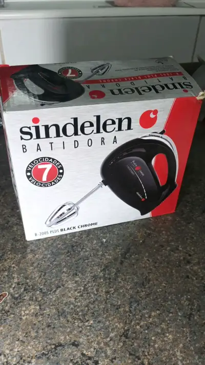 Batidora Sindelen Black Chrome 7 Velocidades - miniatura 1