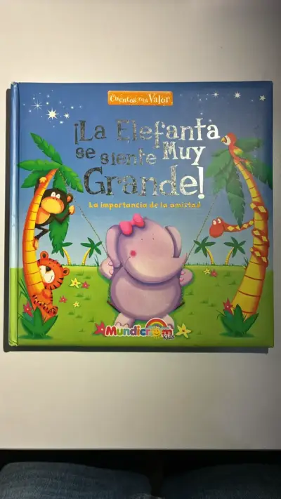 Libro infantil 'La Elefanta se siente Muy Grande' - miniatura 1