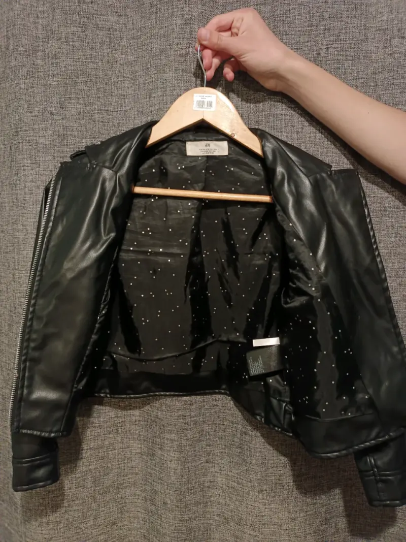 Chaqueta de cuero sintético para niños H&M - 2