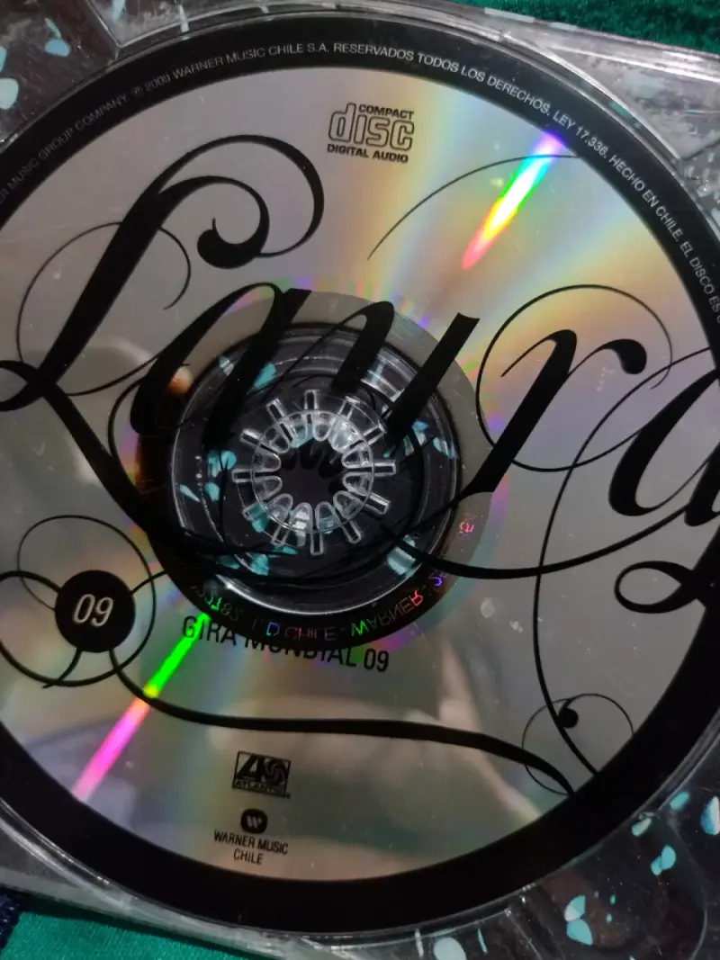 DVD y CD Laura Pausini Gira Mundial 09 - 2